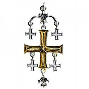 Φυλαχτό Jerusalem Cross – Για Κοσμικά και Πνευματικά Πλούτη