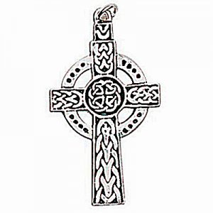 High Celtic Cross – Ασημένιο Φυλαχτό για Καθοδήγηση και Προστασία