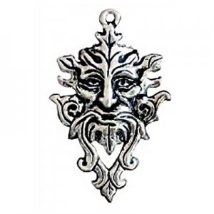 Green Man – Ασημένιο Φυλαχτό για Πλανητική Ενέργεια και Προστασία