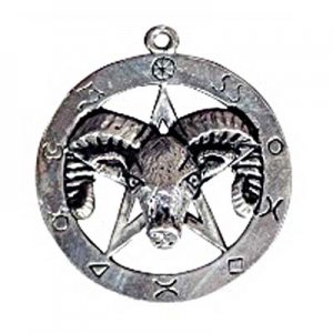 Ram Pentagram – Ασημένιο Φυλαχτό για Σύνδεση με τη Δύναμη της Ζωής