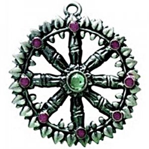 Φυλαχτό Dharma Wheel – Για να Μαθαίνετε Πάντα την Αλήθεια