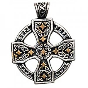 Φυλαχτό Runic Celtic Cross  - Για Γνώση και Μαγική Ικανότητα