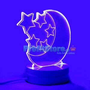 Διακοσμητικό Τρισδιάστατο Φωτιστικό LED Αστέρια - 3D Creative Light Stars