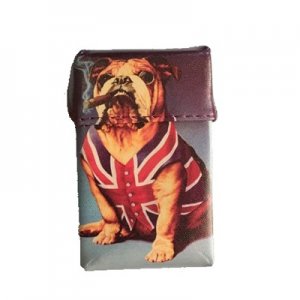 Θήκη πακέτου τσιγάρων Dog with Cigar