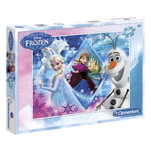 Επιτραπέζιο Παιχνίδι Παζλ 100 Τεμαχίων FROZEN 7230 CLEME