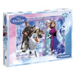 Επιτραπέζιο Παιχνίδι Παζλ 100 Τεμαχίων FROZEN 7243 CLEME