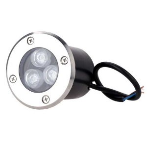 Φωτιστικό Led Δαπέδου Χωνευτό 85 - 265V 3Watt Cool Daylight 2201-3 OEM