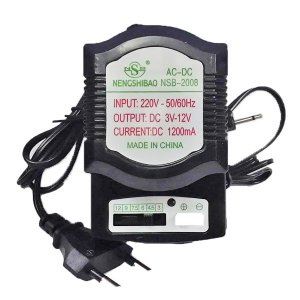 Τροφοδοτικό Πολυπάκ 1200mAh με 4 βύσματα για κάθε τύπο συσκευής NSB-2008
