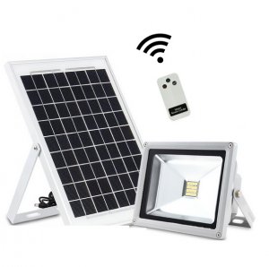 Ηλιακός Προβολέας Superbright Led 20W IP65 6000K με Τηλεχειριστήριο