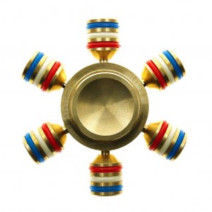 Anti Stress Fidget Spinner - Αγχολυτικό Παιχνίδι  Ανακούφισης Στρες - Luminous Hybrid 608