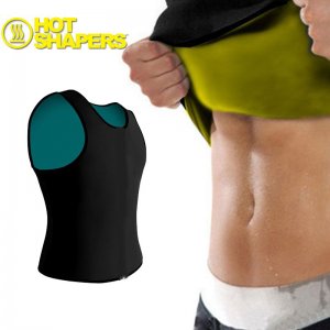 Hot Shapers Φανέλα T-Shirt UNISEX Γιλέκο Εφίδρωσης &amp; Αδυνατίσματος Lastex