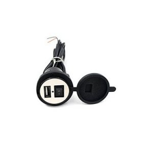 Κιτ Παροχής Ρεύματος Μοτοσυκλέτας με Θύρα USB 2.1 A &amp; Βάση Στήριξης Jysyt