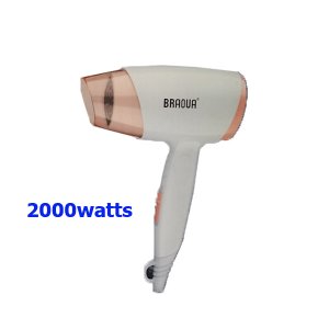 Πιστολάκι Μαλλιών - Σεσουάρ Ταξιδίου 2000W BRAOUA M-629