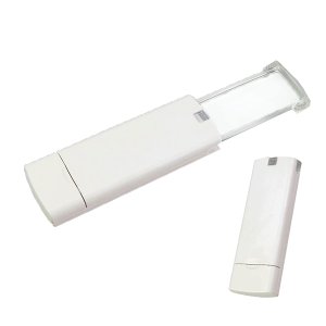 Mini Συρόμενος Μεγεθυντικός Φακός 2x Pull Out Τσέπης με φωτισμό LED