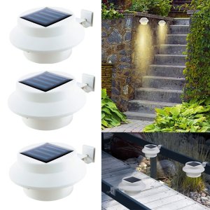 Ηλιακό Φωτιστικό Led EasyMax με Αισθητήρα Φωτός - Σετ 3 Τεμάχια