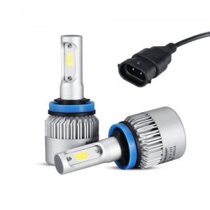 Led Λάμπες Φώτα H7 Αυτοκινήτου Σετ 2 Τεμάχια COB 36W H7 8000lm - Led Headlight 8000lm