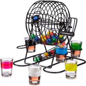 Παιχνίδι Ενηλίκων Drinking Bingo Σφηνάκια Με 48 Μπάλες