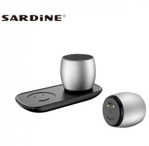 Μίνι Επαναφορτιζόμενα Ασύρματα Ηχεία SARDINE F1 Bluetooth
