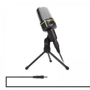Επαγγελματικό Μικρόφωνο 2μ με Τρίποδο - Professional Condenser Sound Recording Microphone with Tripod Holder