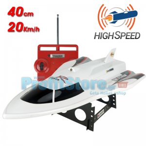 High Speed Ταχύπλοο Τηλεκατευθυνόμενο Σκάφος Επαναφορτιζόμενο 2 Κινητήρων 3 Kαναλιών 40εκ