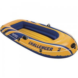 Φουσκωτή Βάρκα Challenger 2 Set- INTEX 68367