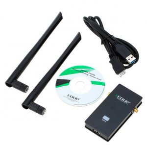 Κεραία Δικτύου Διπλή wifi Kimanax-Edup EP-AC1605