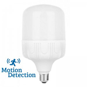 Λυχνία - Λάμπα LED με Αισθητήρα Κίνησης Νυχτός με 3 έως 8 μέτρα Εμβέλεια 12W E27