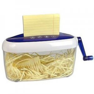 Χειροκίνητος Καταστροφέας Εγγράφων Hand Paper Shredder 229MM