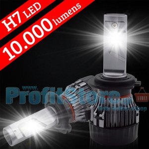 LED Φώτα Αυτοκινήτου H7 6500K 10000LM (2 x 5000) 60W (2 x 30W) CAN BUS 9-32V