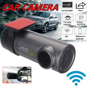 Wifi Mini Κρυφή Κάμερα Αυτοκινήτου SuperView 170º - Καταγραφικό HD USB με Εφαρμογή Κινητού APP &amp; AV Έξοδο