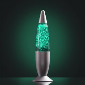 Πολύχρωμο Φωτιστικό Γκλιτερ - Glitter Lamp
