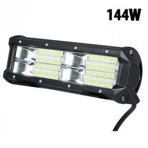 Αδιάβροχος Προβολέας με 48 LED - Μπάρα Αυτοκινήτου, Φορτηγού, Jeep 144W 6000K 12V