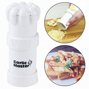 Σετ Πρέσσα - Κόφτης Σκόρδου Garlic Master 4 σε 1