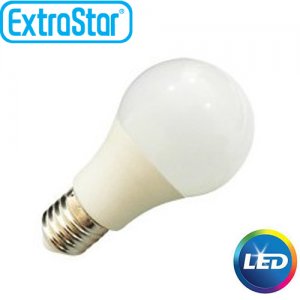 Λαμπτήρας LED ExtraStar B60 9W E27 με Φυσικό Φως