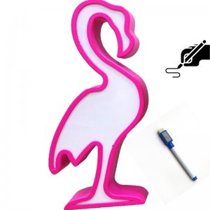 Πίνακας Μηνυμάτων Φλαμίνγκο LED - Flamingo Lightbox LED