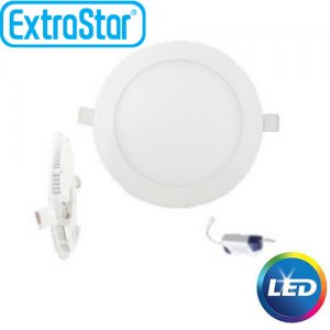 Πάνελ LED ExtraStar 9W με Φυσικό Φως