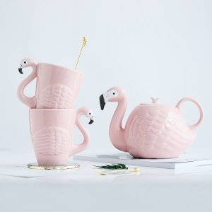 Κούπα Ροζ 3D Φλαμίνγκο - 3D Pink Flamingo Mug
