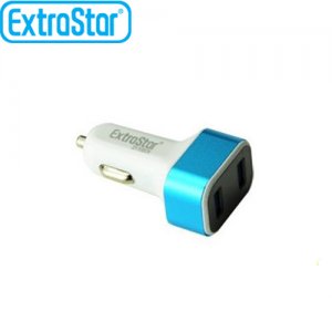 Φορτιστής Αυτοκινήτου ExtraStar 5V με 2x Εξόδους USB 3,1A