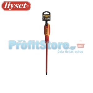 Μαγνητικό Κατσαβίδι Liyset με Ίσια Μύτη 100mm