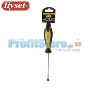 Μαγνητικό Κατσαβίδι Liyset με Ίσια Μύτη 160mm
