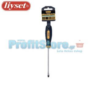 Μαγνητικό Κατσαβίδι Liyset με Ίσια Μύτη 3x100mm