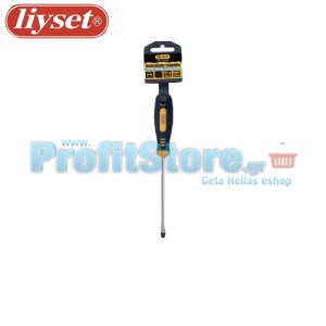 Μαγνητικό Κατσαβίδι Liyset με Ίσια Μύτη 5x75mm