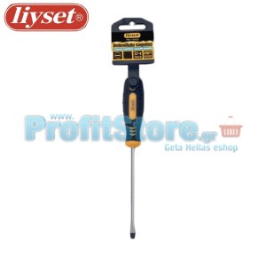 Μαγνητικό Κατσαβίδι Liyset με Ίσια Μύτη 5x150mm