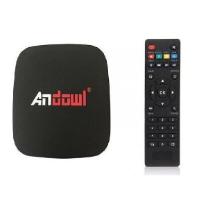 Android TV Box Lite 4K HD 7.1.2 Smart TV Wifi Andowl Q4 16GB