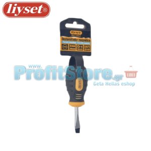 Μαγνητικό Κατσαβίδι με Ίσια Μύτη Liyset Νάνος 6x38mm