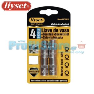 Καρυδάκια Εξάγωνα Liyset Σετ 4 Τεμαχίων 6 - 7.5mm