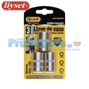 Καρυδάκια Εξάγωνα Liyset Σετ 3 Τεμαχίων 12 - 14mm