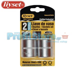 Καρυδάκια Εξάγωνα Liyset Σετ 2 Τεμαχίων 20 - 21mm