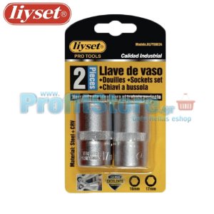 Καρυδάκια Εξάγωνα Liyset Σετ 2 Τεμαχίων 16 - 17mm