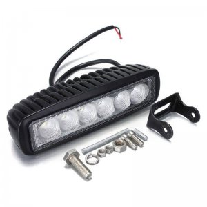 Προβολέας Αυτοκινήτου 18W με 6 LED